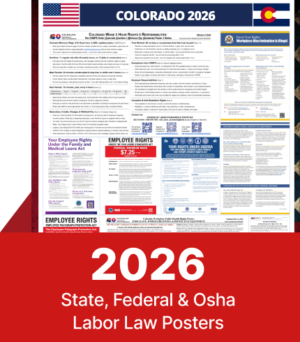 Colorado State and Federal Labor Law Digital Poster 2026