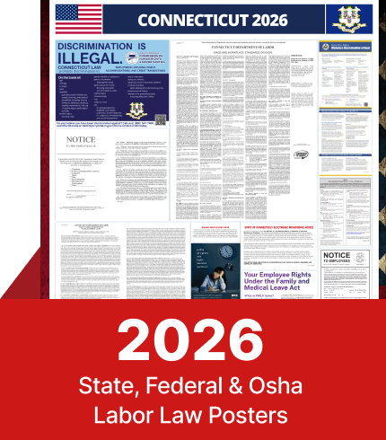 Connecticut State and Federal Labor Law Digital Poster 2026