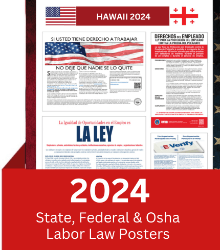 Hawaii State Federal Labor Law Digital Poster 2024 USALaborLawSigns   Hawaii 2024 