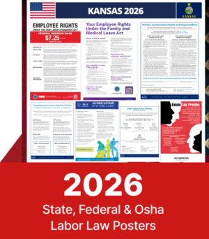 Kansas State and Federal Labor Law Digital Poster 2026