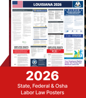 Louisiana State and Federal Labor Law Digital Poster 2026