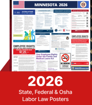 Minnesota State and Federal Labor Law Digital Poster 2026