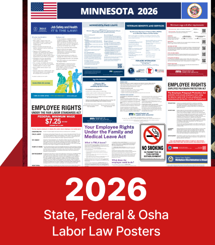 Minnesota State and Federal Labor Law Digital Poster 2026