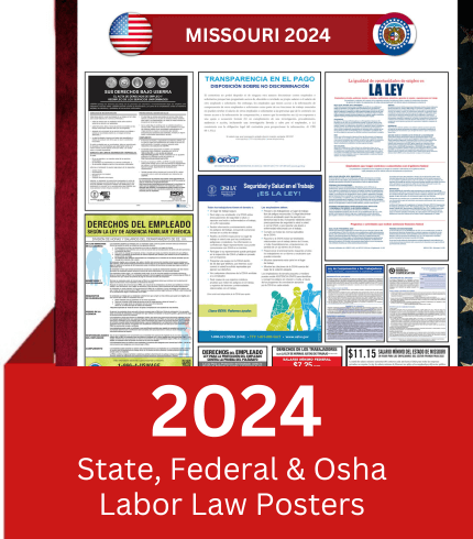 Missouri State And Federal Labor Law Digital Poster 2024   Missouri 2024 