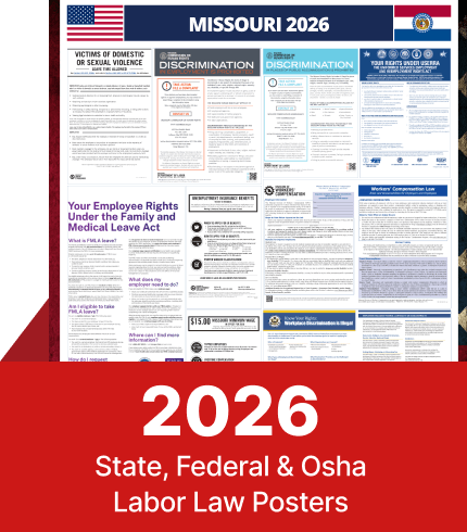 Missouri State and Federal Labor Law Digital Poster 2026