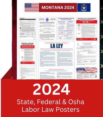 Montana State And Federal Labor Law Digital Poster 2024 USALaborLawSigns   Montana 2024 