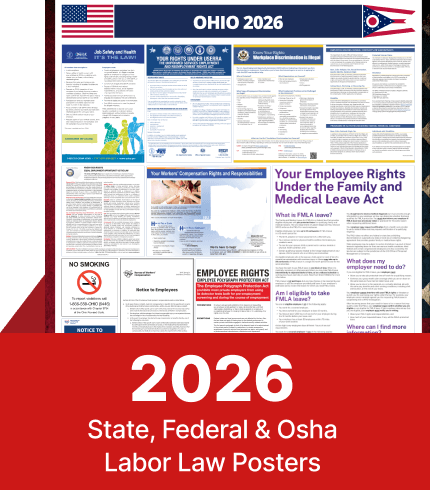Ohio State and Federal Labor Law Digital Poster 2026