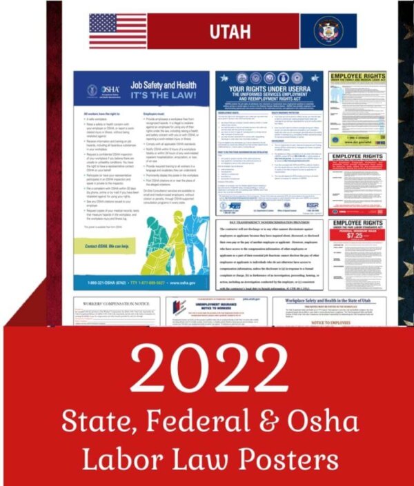 Utah State and Federal Labor Law Digital Poster