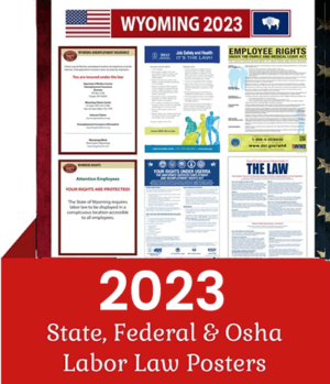 Wyoming State and Federal Labor Law Digital Poster